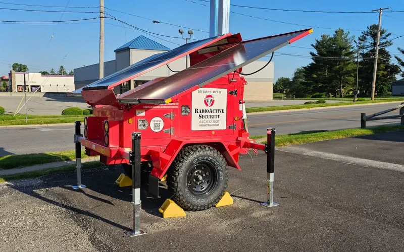 Mobile Surveillance Trailer